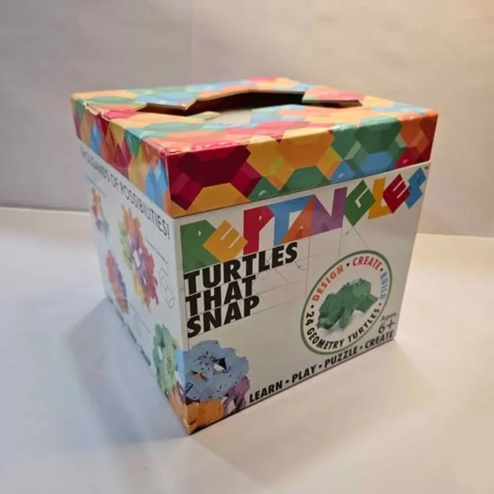 Reptangles Turtles That Snap Building Toy Set